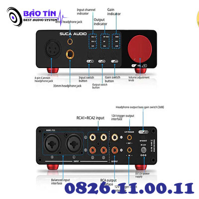 PRE ĐÈN SUCA AUDIO T11